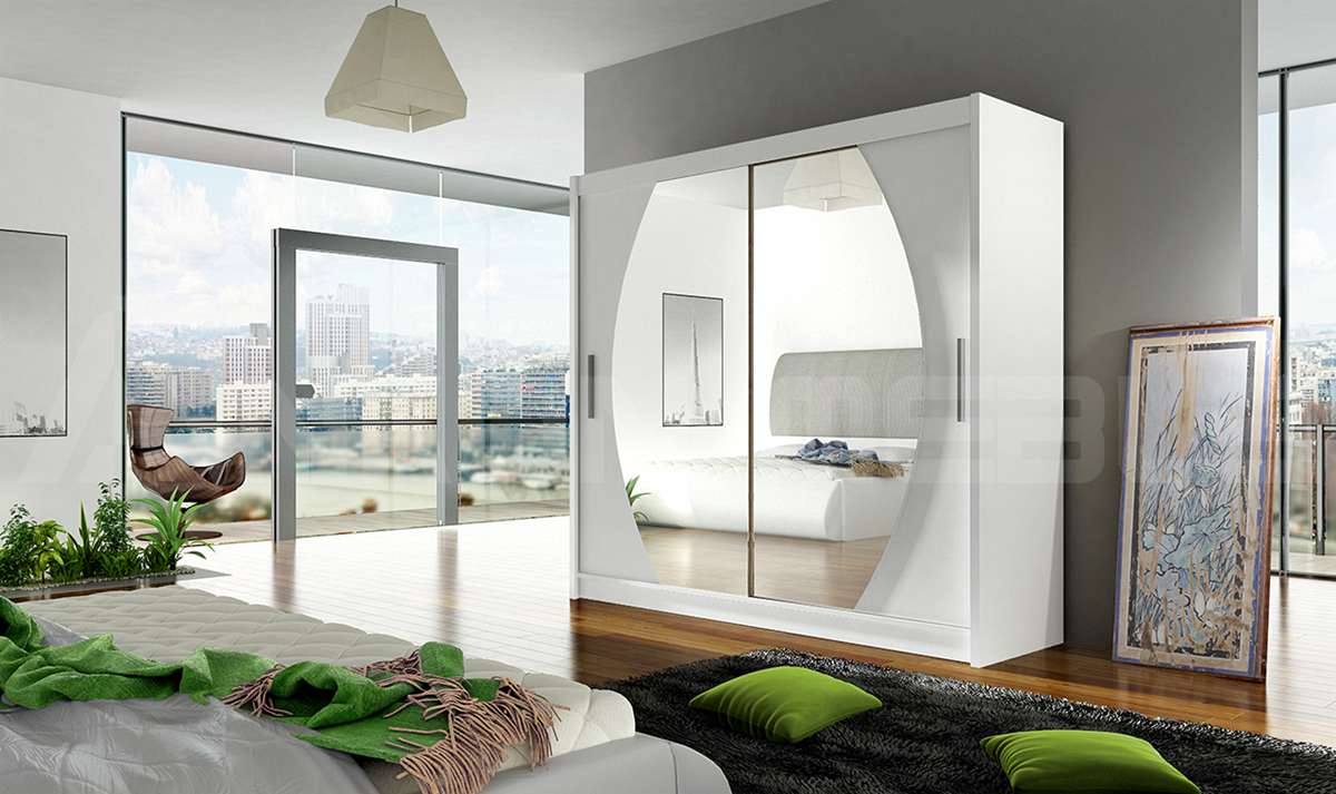 bega_iv_biala,180cm Szafa BEGA (VEGAS), szafa przesuwna, garderoba, szafa do sypialni, szafa z lustrem.jpg