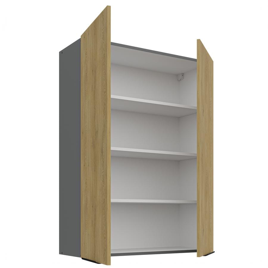 Szafka kuchenna górna 80 G-108 2F dąb cremona/antracyt CREMONA/ANT