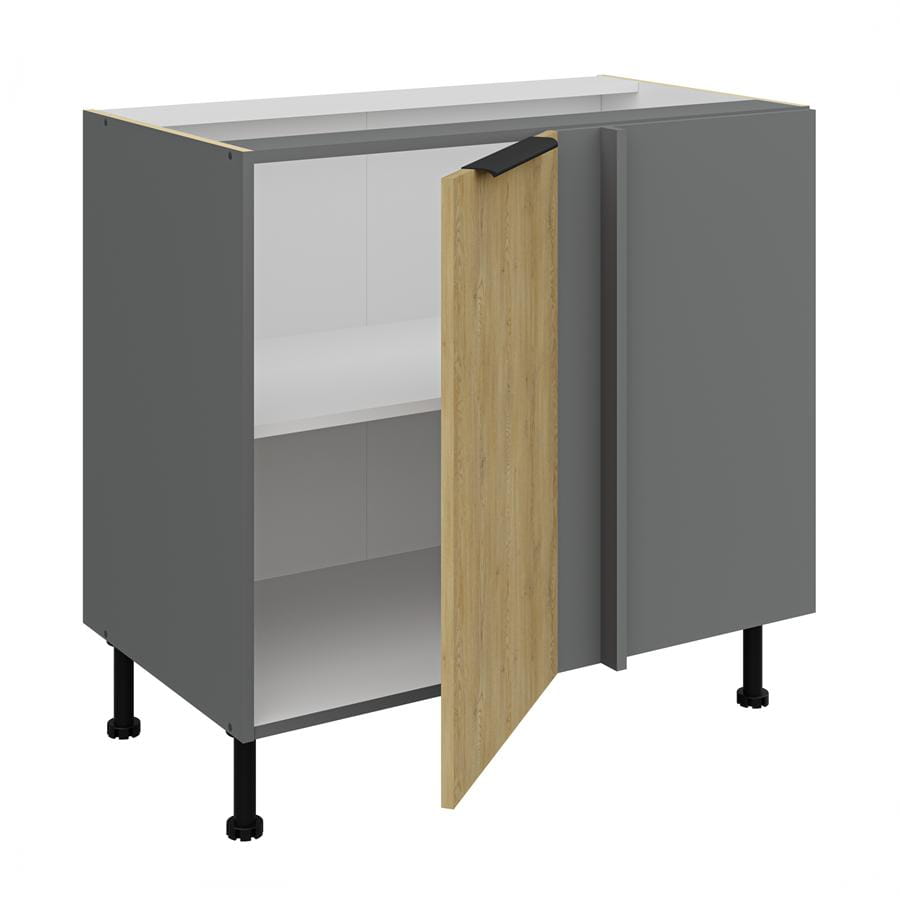 Szafka kuchenna dolna narożna 105 ND 1F BB dąb cremona/antracyt CREMONA/ANT