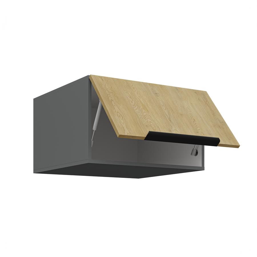 Szafka kuchenna górna 60 NAGU-36 1F dąb cremona/antracyt CREMONA/ANT