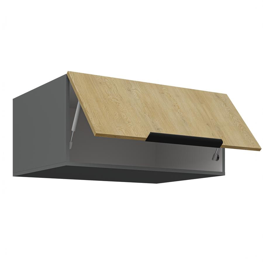 Szafka kuchenna górna 80 NAGU-36 1F dąb cremona/antracyt CREMONA/ANT