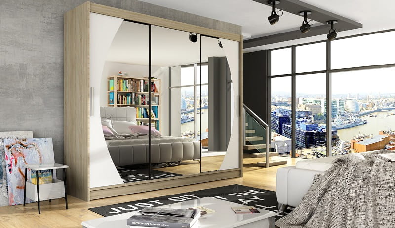 Szafa Przesuwna BOSTON 5 250 cm