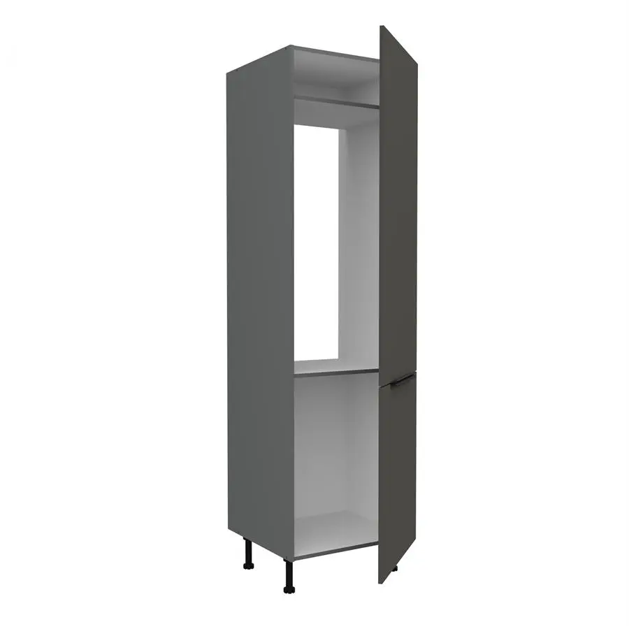 Słupek kuchenny 60 LO-215 2F antracyt NASTIA/ANT