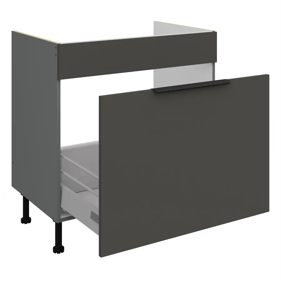 80 ZL 1S BB - ARIA GR-ANT Meble kuchenne ARIANA, Meble kuchenne na wymiar, kuchnia na wymiar, szafki kuchenne, fronty antyfinger, szafka z szufladami, zakudowa kuchenna, kuchnie modułowe