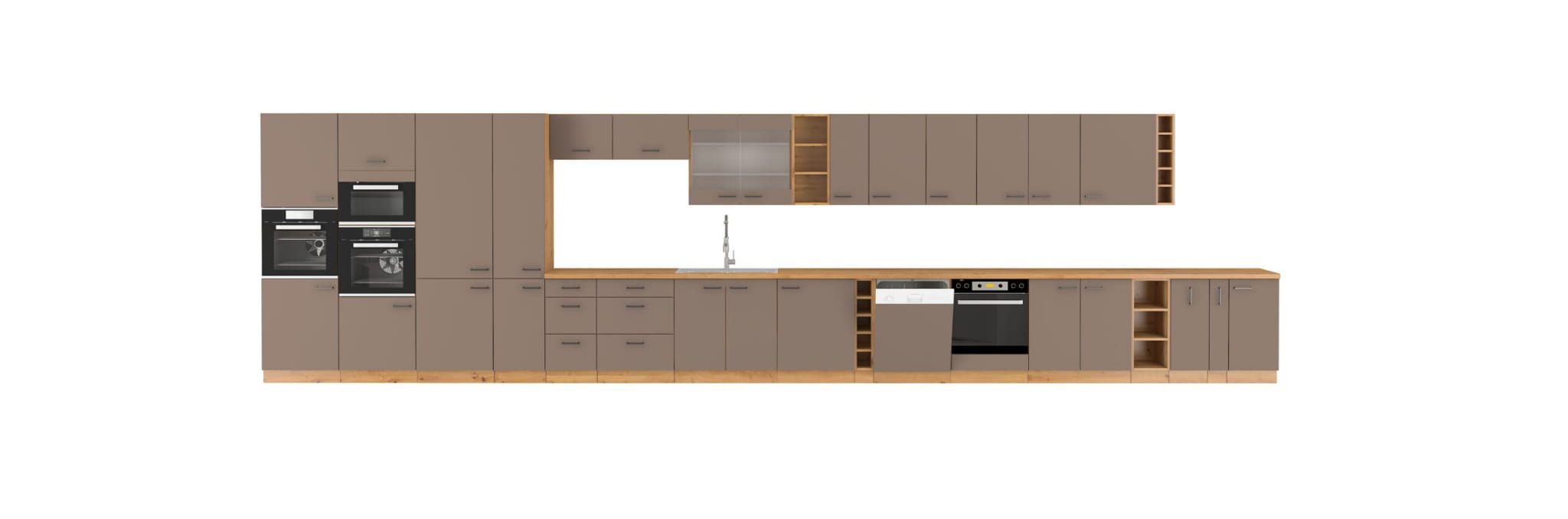 Szafka kuchenna dolna narożna 89x89 DN 1F BB trufla grey BOLIWIA